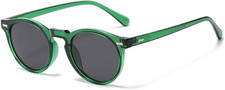 Retro round Sunglasses for Women Men Polarized Vintage Style round Sunglasses UV
