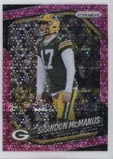 2025 Panini Prizm No Huddle Pink Prizm 10/25 Brandon McManus #290 rw6