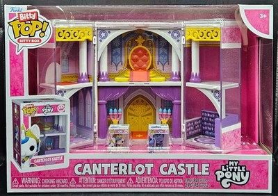 Funko POP! Bitty Box My Little Pony Canterlot Castle mit zwei Figuren Neu
