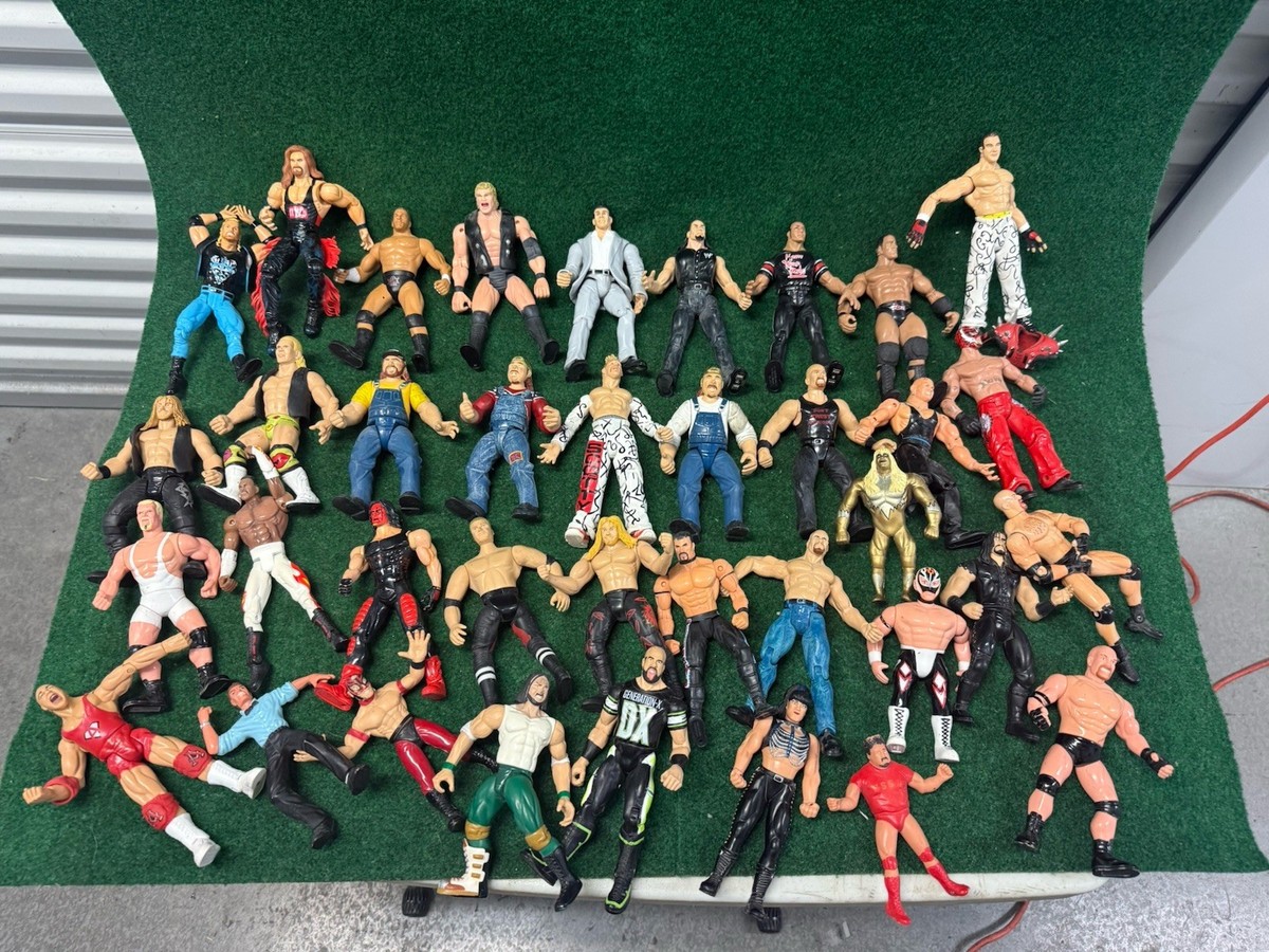 WWE WWF 90's-2000's Wrestling Figures Lot (30) | eBay