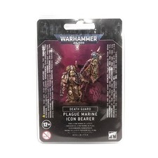 GW Death Guard Mini 28mm Plague Marine Icon Bearer Pack New