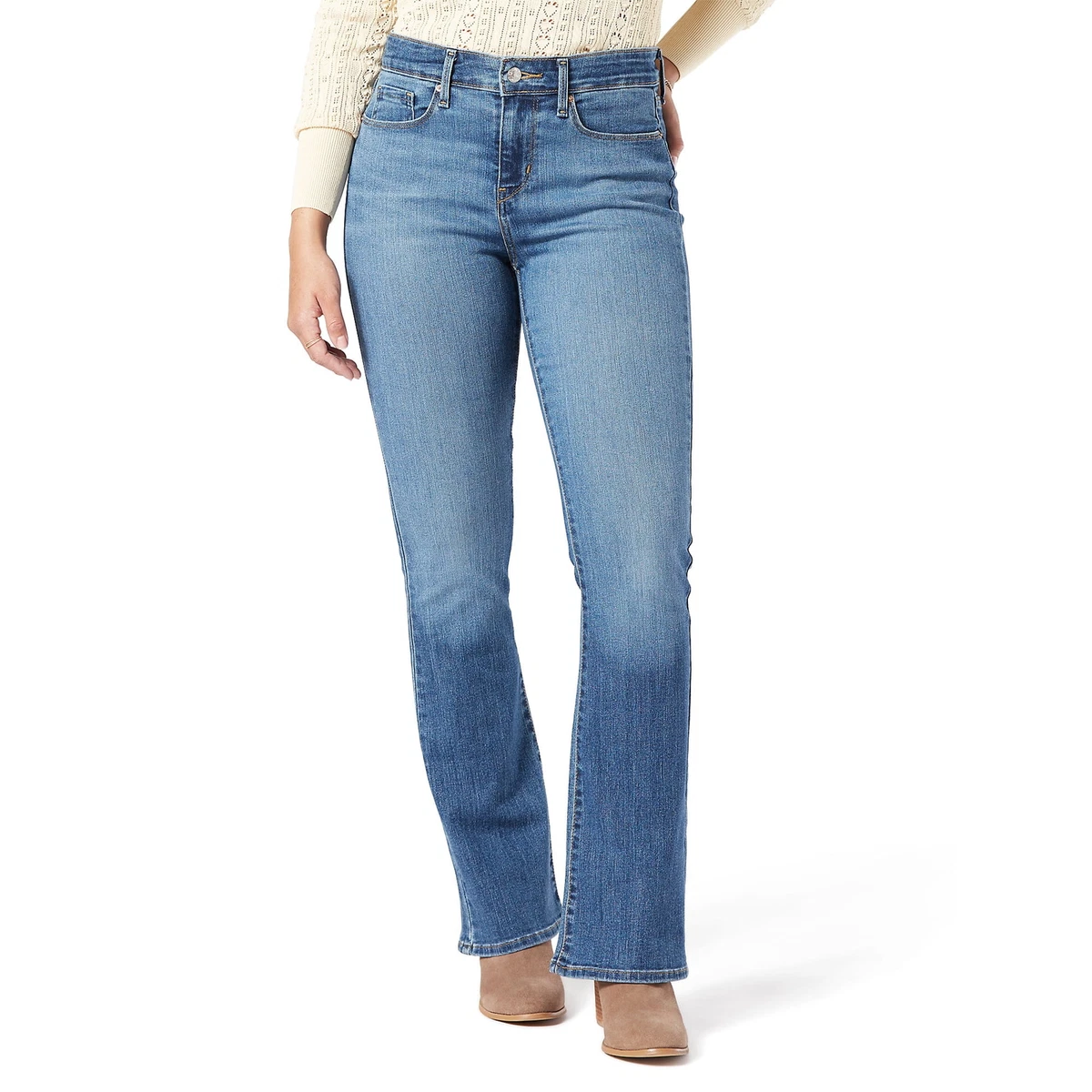 Signature by levi strauss & sale co women's modern bootcut jean