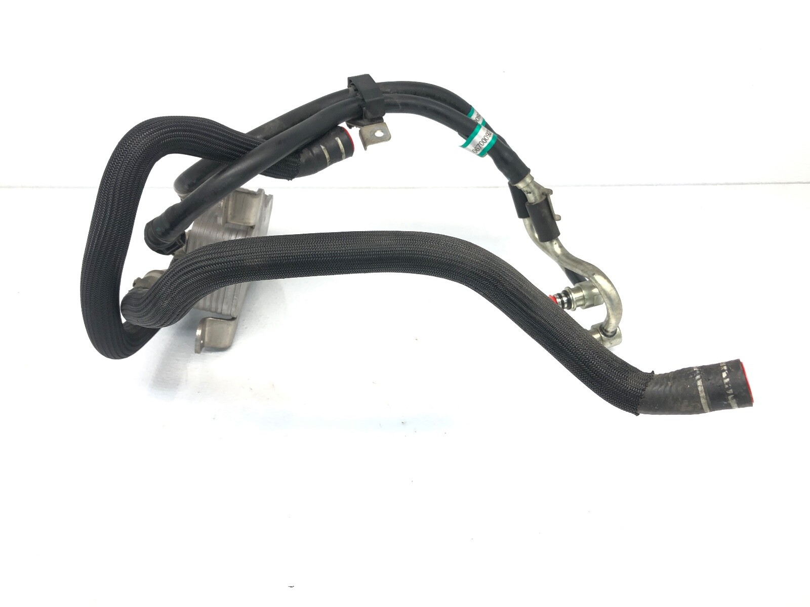 2014-2020 MASERATI QUATTROPORTE AUTOMATIC TRANSMISSION OIL COOLER W/ HOSE OEM.
