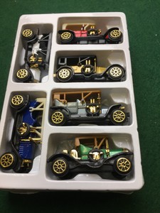 miniature vintage cars