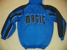 Orlando Magic Hooded Puffer Coat Vintage Youth XL 18-20 NBA