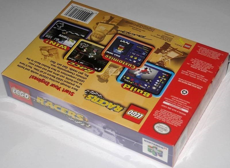 LEGO Racers (Nintendo 64) N64 ..Brand new! Case fresh