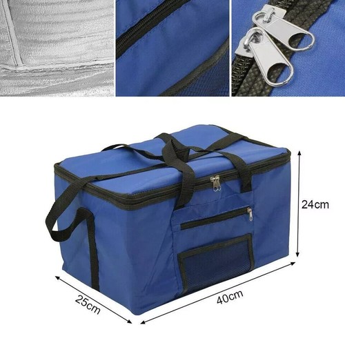 COOL BAG EXTRA LARGE 28L CHILLER COOLER BOX PICNIC CAMPING FOOD ICE DRINK LUNCH - Picture 7 of 8