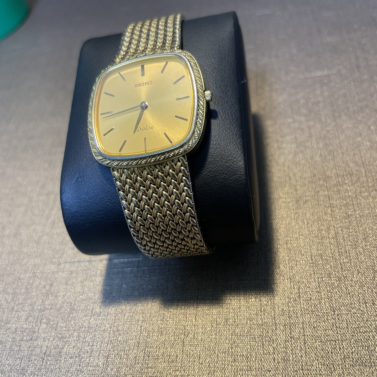 SEIKO Watch Dolce 8N40-5040 Gold Men's Quartz h014 | eBay