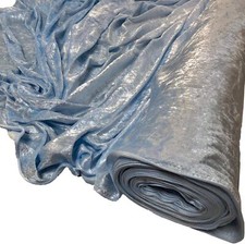 Premium CRUSHED VELVET FABRIC Craft Stretch Velour Material 150cm Extra Wide