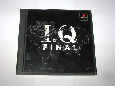 IQ Final Intelligent Qube (Japanese) Playstation PS1 Japan import