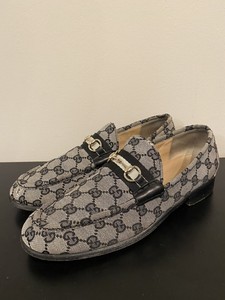 gucci monogram loafers
