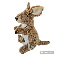 Fiesta Kangaroo Plush with Joey 14" Stuffed Animal Australian