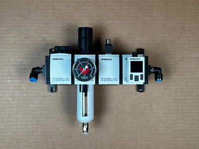 #ad Aventics Rexroth Air Preparation Pneumatic Module Digital Pressure Gauge $140.00