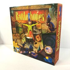 RATTLEBONES BOARD GAME rio grande english family changeable dice COMPLETE