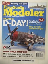 Fine Scale Modeler Magazine  July  2004    Modeling D-Day Special Issue