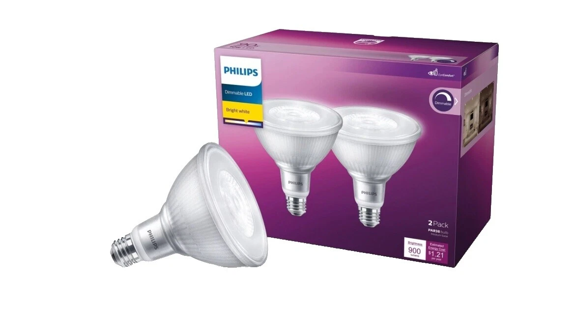 Philips Light Bulbs PAR38 Bulb Shape Code