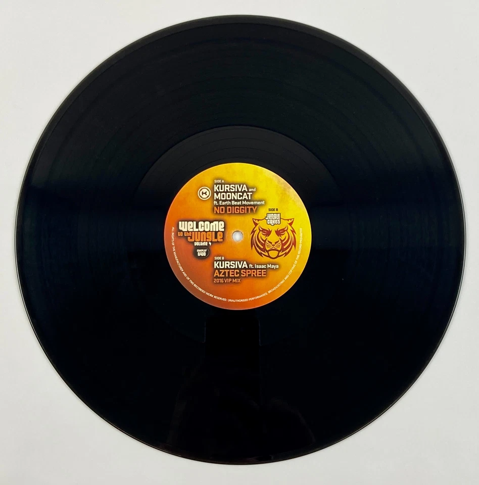 Kursiva Welcome To The Jungle Volume 4 Sampler 2 Vinyl 12 in - Image 3 of 4