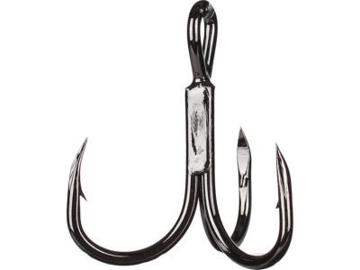 Owner Stinger ST-41 Round Bend 2X Treble Hook - Bass & Pike Terminal Tackle