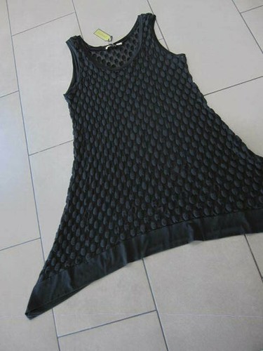 JERSEY GIRL embossed pattern A line style mesh tunic-14/16 $199 NWT - Picture 6 of 8