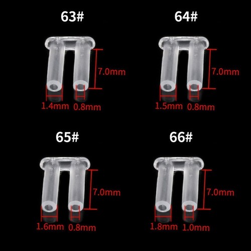 Plastic Plug Rimless Eyeglasses Buckle Frame Glasses Equipment Accessories - Picture 12 of 12