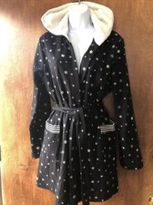New Ladies Hooded Lined Robe-Medium