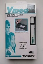 Vtg Recoton V44 VHS Head Cleaner Sealed