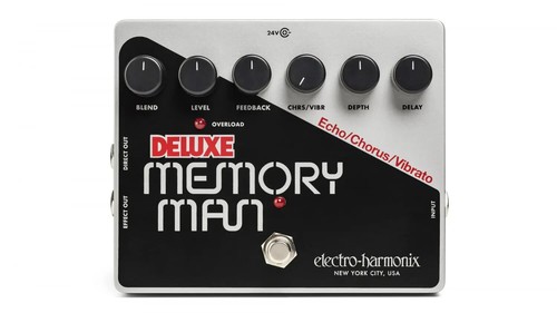 EHX Deluxe Memory Man Analog Delay / Chorus / Vibrato Pedal - Picture 2 of 2