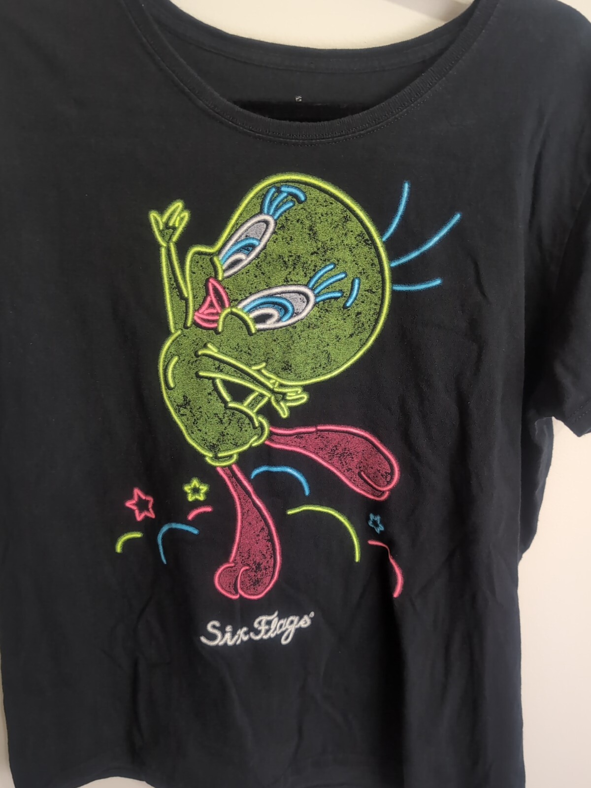 Maglietta Tweety LOONEY TUNES Per Donna | Licenza Ufficiale, Giallo, Taglia M | Cotone 100%