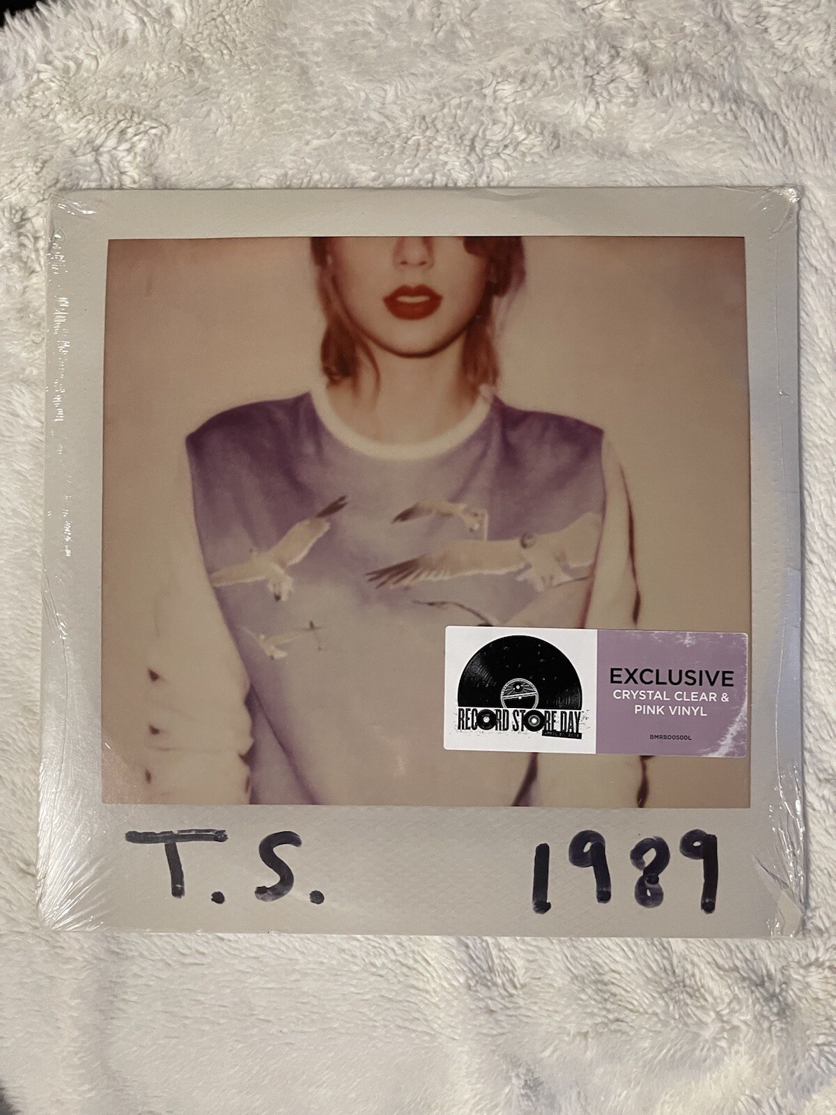 Taylor Swift 1989 RSD Pink Crystal Clear Vinyl US HAND NUMBERED EDITION