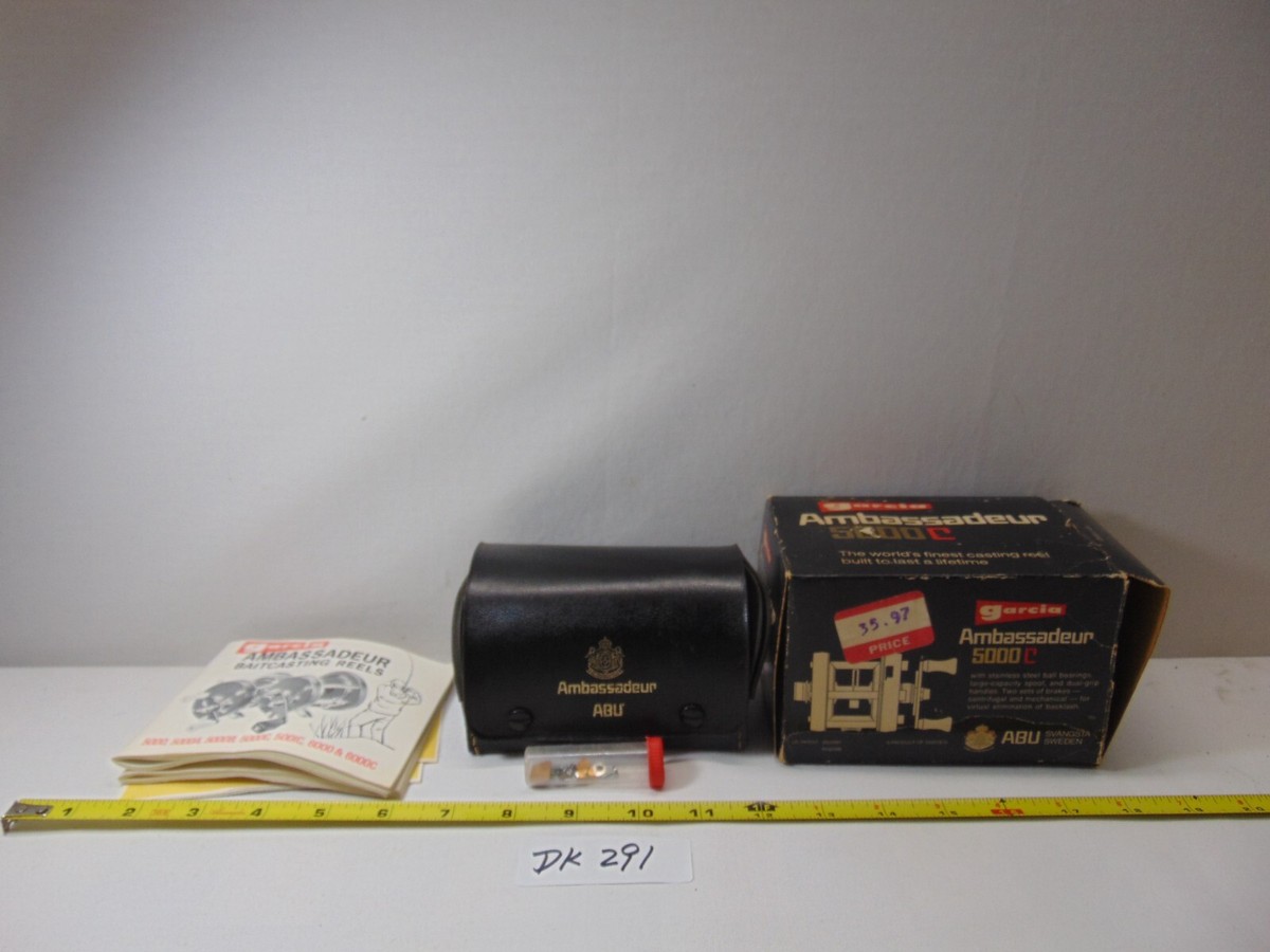 Vintage Abu Garcia Ambassadeur 5000A With Box And Case