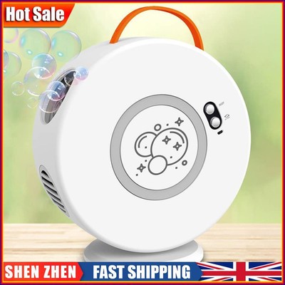 Bubble Machine Rechargeable Automatic Rotation 360 for Parties Outdoor Wedding
