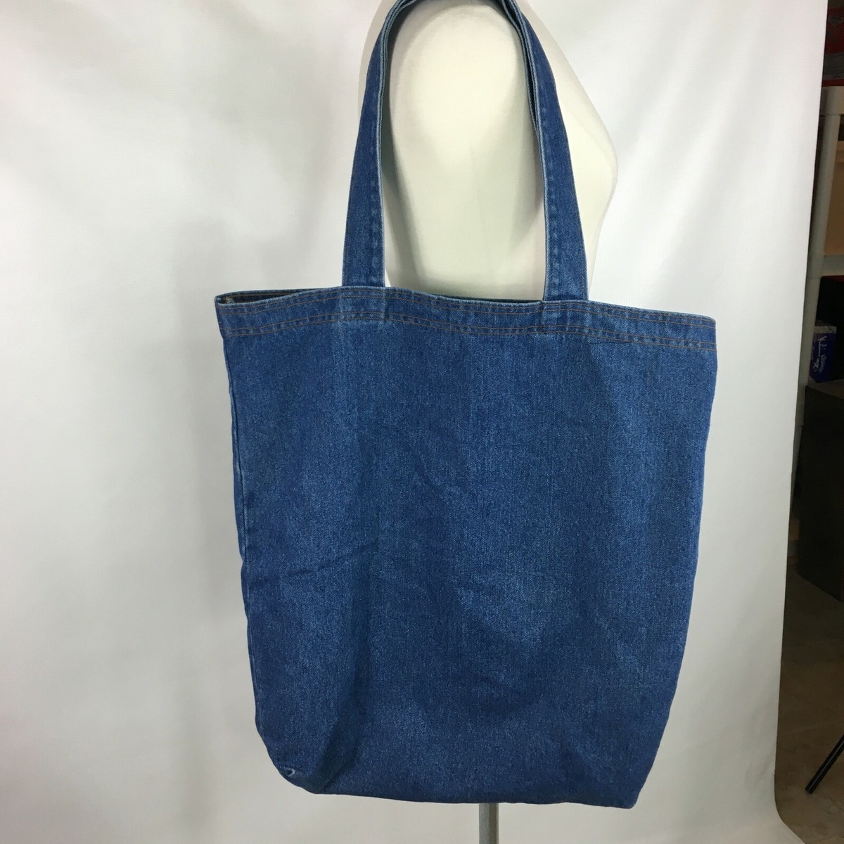 バッグ 00s vintage breach denim big tote bag s-l1200.jpg