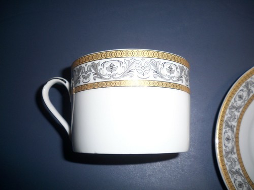 Royal Scotland China Coffee Cup RZS5 Pattern Gold - Picture 3 of 6