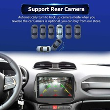 Autoradio Android 9" Stereo Auto Jeep Renegade Comandi Volante Navigatore WIFI - Miniatura 3