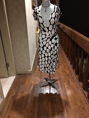 diane von furstenberg wrap dress brown Cracked Polish main image 0