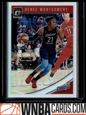 2019 Donruss WNBA Optic Holo Renee Montgomery Atlanta Dream #41