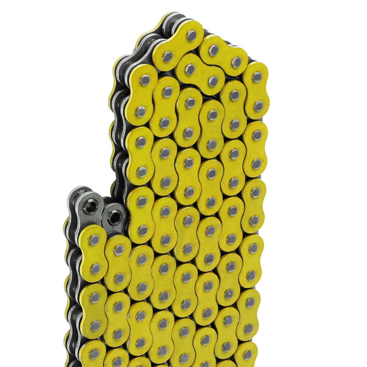 Caltric O-Ring Drive Chain For Suzuki GSXR600 / GSX-R600 2001-2003 - 525-120, 122 Links, Yellow - View #4