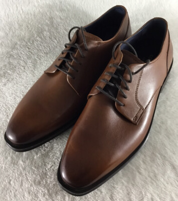 Cole Haan Dress Shoes Mens 8M Tan Leather Lace Up Grand OS 