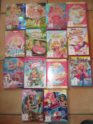 Barbie DVD Sammlung (14 Stück)