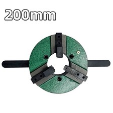 8" 3 Jaw Self-centering Welding Positioner Table Chuck Reversible Jaws 200mm 