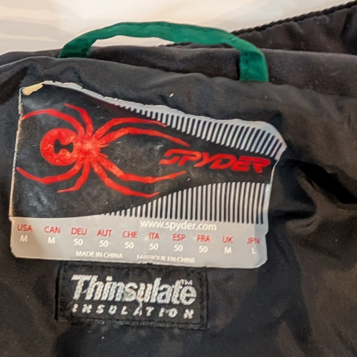 Deer Valley Spyder XTL Thinsulate 20,000mm Med Green Vintage 90s