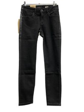 Jean Salsas Femme Taille W34 L30 Noir Neuf!!!