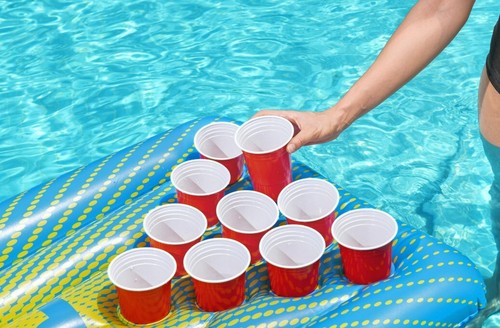 NUOVO! H2O Go From Bestway tavola da pong per piscina lunga 5 piedi - Foto 6 di 8