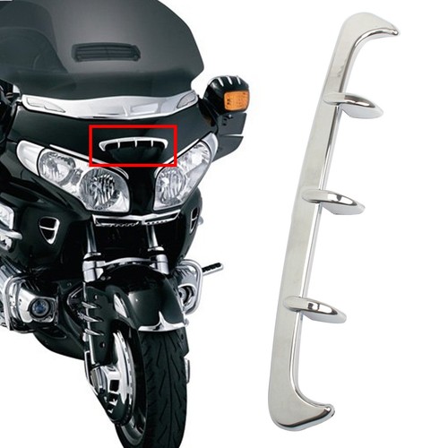 Grille Décorative Chromée Pour Rétroviseur Honda GL1800 2001-2011 - Neuf - Universelle