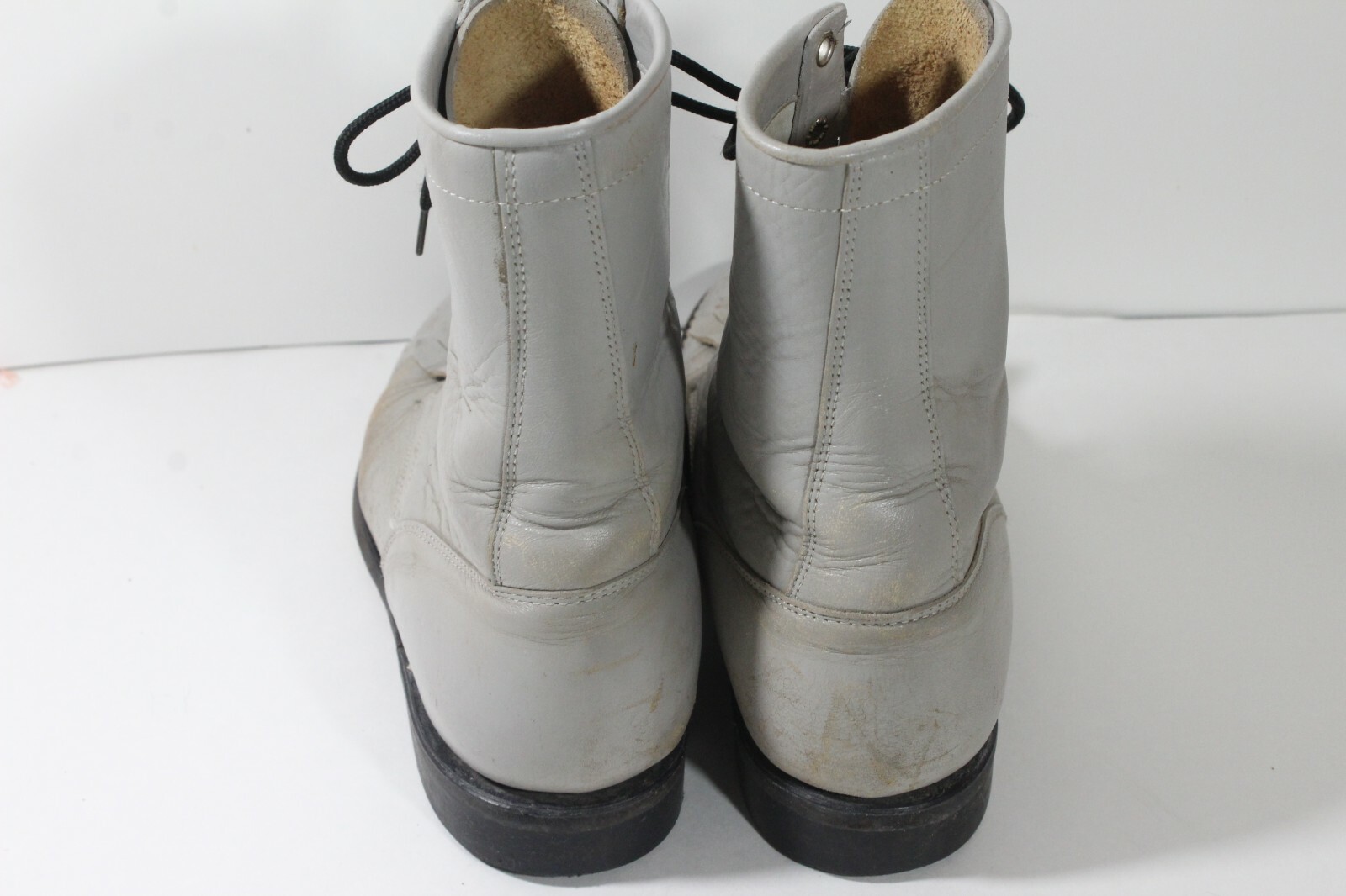 Cowtown Hand Made in Mexico Leather Lace Kiltie Cowboy Boots Womens Size 6D Cowtown Hand Made in Mexico Leather Lace Kiltie Cowboy Boots Womens Size 6D
