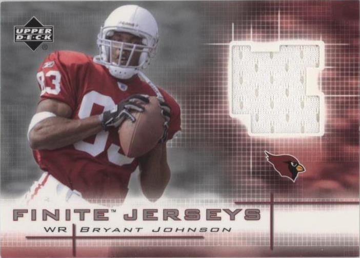 2003 Upper Deck Finite Bryant Johnson #FJ-BJ - 1 of 2