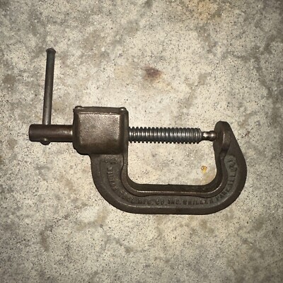 Wilton Tool C- Clamp Rapid Titan 602U.S.A. Vintage PLEASE NOTE Missing ScrewEnd