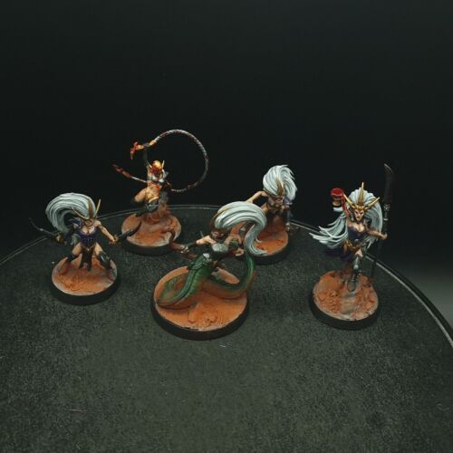 Pro Painted Warhammer AoS Warcry Daughters Of Khaine Warband Games Workshop 40k - Picture 3 of 6
