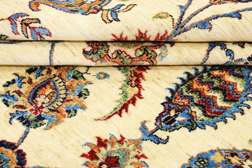 Ziegler Design 294x209 cm Handgeknüpft Teppich Orientteppich Neu - Picture 7 of 8