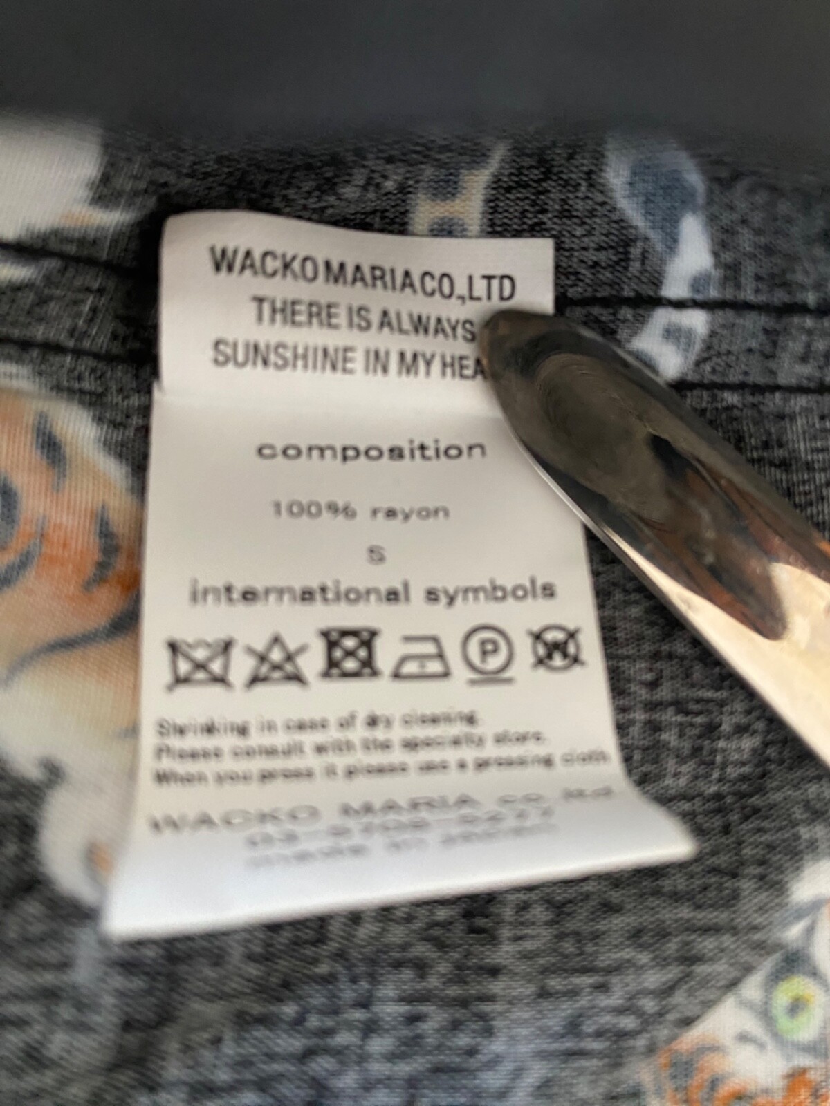 The Guilty Parties Shirt Men Small Black Tim Lehi Tigers Long Sleeve Wacko Maria